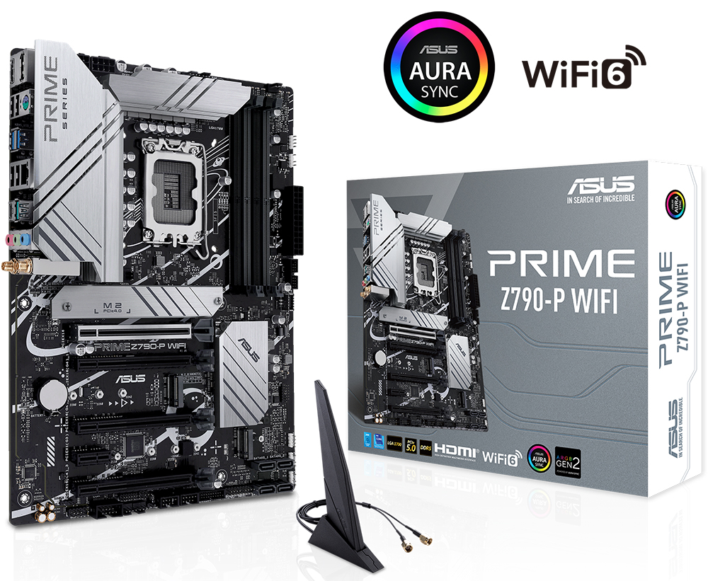 ASUS PRIME Z790-P WIFI7 DDR5 HDMI-DP TYPEC PCIE 5.0 1700p ATX