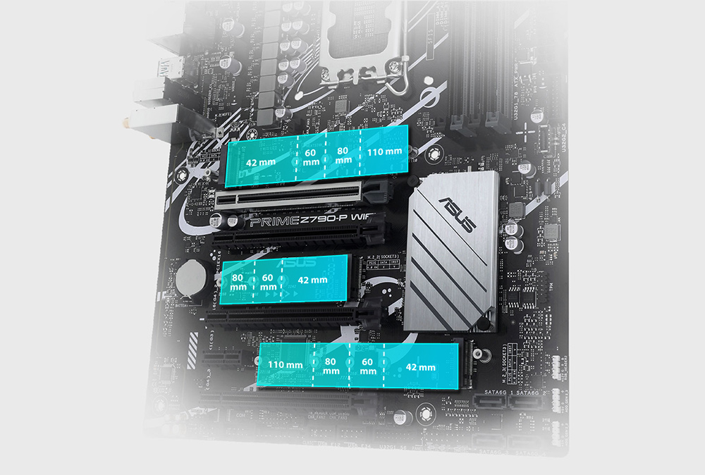 ASUS PRIME Z790-P WIFI7 DDR5 HDMI-DP TYPEC PCIE 5.0 1700p ATX