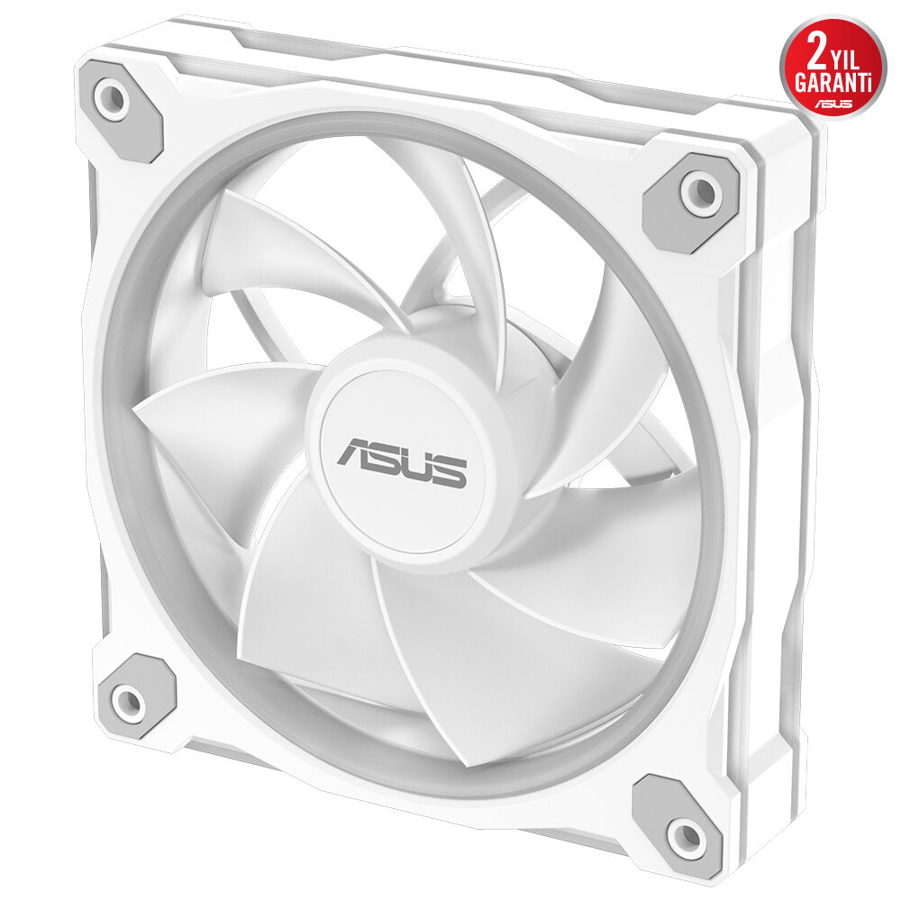 ASUS Prime MR120 Reverse Blade ARGB 120mm Kasa ve Radyatör Fanı (Ters Kanat - Beyaz) / 90DA00L3-B09000