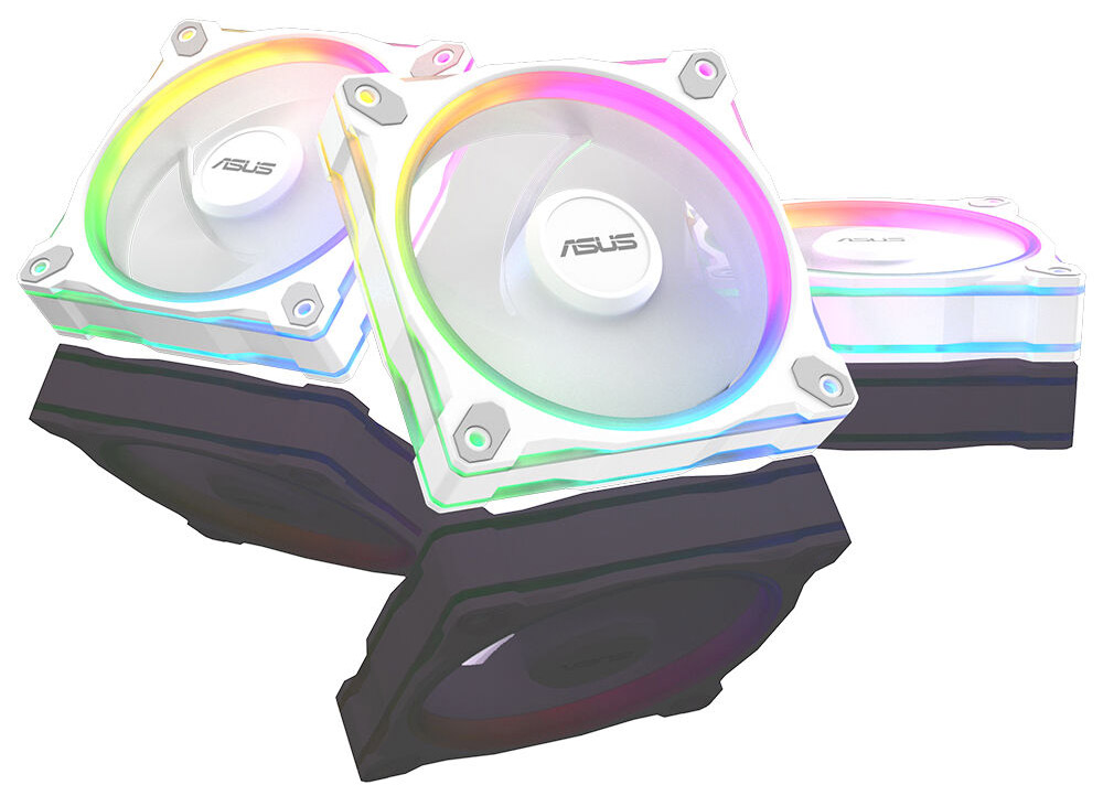ASUS Prime MR120 Reverse Blade ARGB 120mm Kasa ve Radyatör Fanı (Ters Kanat - Beyaz) / 90DA00L3-B09000