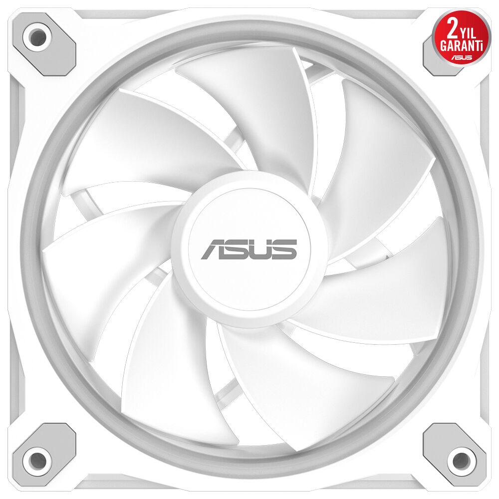 ASUS Prime MR120 Reverse Blade ARGB 120mm Kasa ve Radyatör Fanı (Ters Kanat - Beyaz) / 90DA00L3-B09000