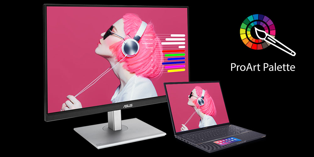 ASUS 23.8" IPS PROART PA247CV 5ms 75Hz HDMI-DP TypeC Multimedya Gırafik Tasarım Monitörü 1920x1080 / 90LM03Y1-B02370