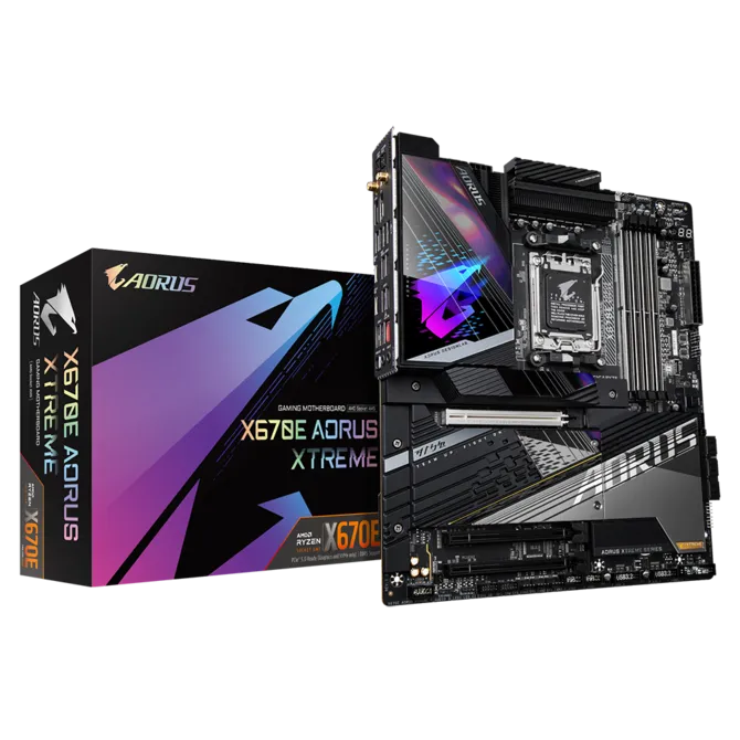 GIGABYTE X670E AORUS XTREME DDR5 HDMI-DP TYPEC PCIE 4.0 AM5 ATX