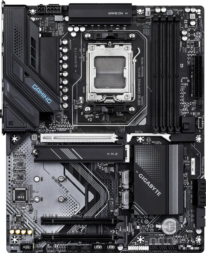 GIGABYTE X870 GAMING WIFI6 HDMDP TYPEC PCIE 5.0 AM5 ATX