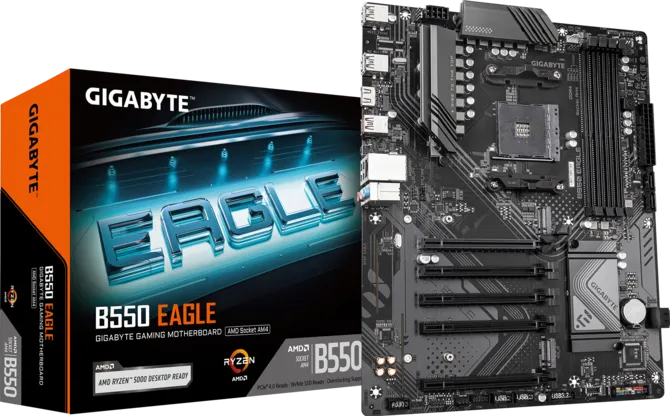 GIGABYTE B550 EAGLE DDR4 HDMI-TYPEC PCIE 4.0 AM4 ATX
