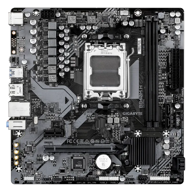 GIGABYTE B840M H DDR5 HDMI-DP PCIE 4.0 AM5 mATX