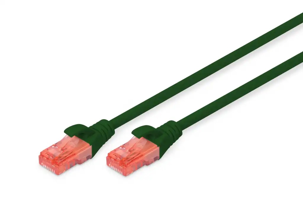 DIGITUS 1metre CAT6 Utp DK-1617-010/G Yeşil Patch Kablo (10'lu Paket) ikinci görünüm