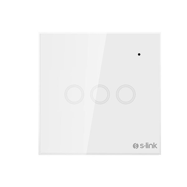 S-LINK Swapp SL-EG33 Aydınlatma Anahtarı 3-lü ikinci görünüm