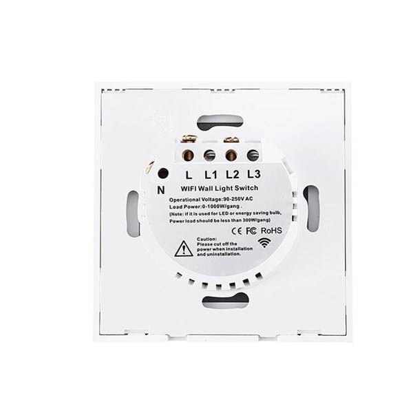S-LINK Swapp SL-EG33 Aydınlatma Anahtarı 3-lü