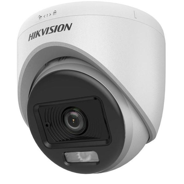 HIKVISION 2MP Dome 2.8mm ColorVu Analog Kamera DS-2CE70DF0T-LPFS ikinci görünüm