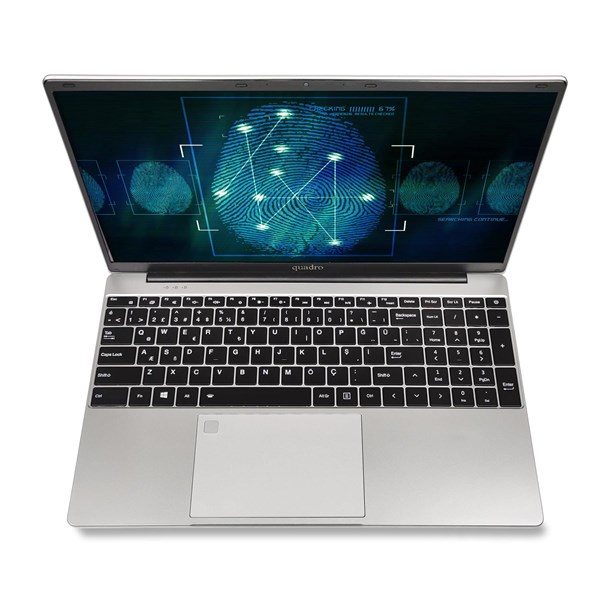 QUADRO 15.6" CORE i7 1265U 16GB DDR4 RAM- 512GB M2 NVME- O/B UHD FDOS Parmak İzi Okuyucu / NOVABOOK XU16127-1651F