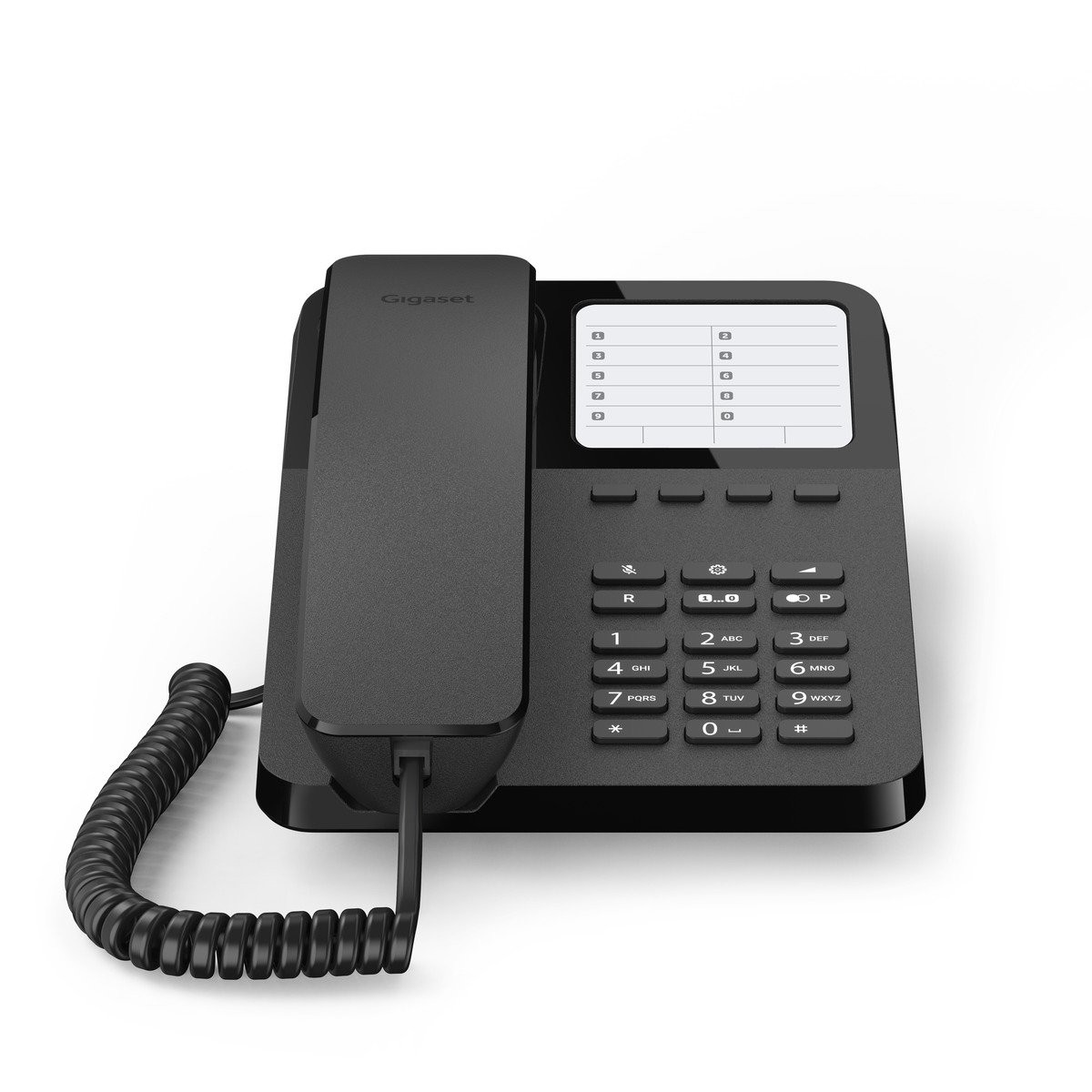 GIGASET DESK 400 Masaüstü Telefon Siyah ikinci görünüm