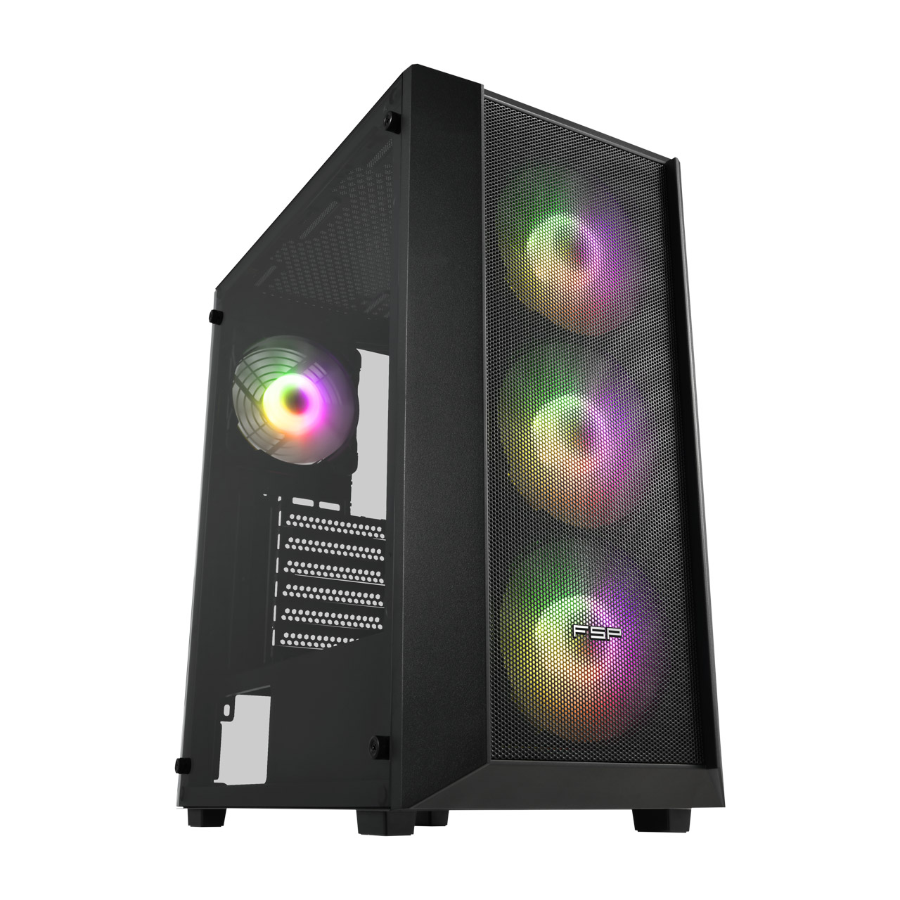 FSP 750W 80+ CMT218 Gaming Mid-Tower PC Kasası ikinci görünüm