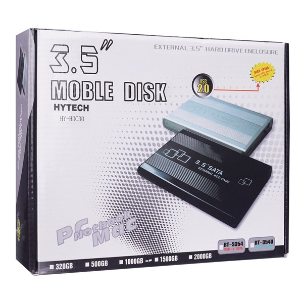 HYTECH 3.5" USB 2.0 HY-HDC30 SATA Harddisk Kutusu