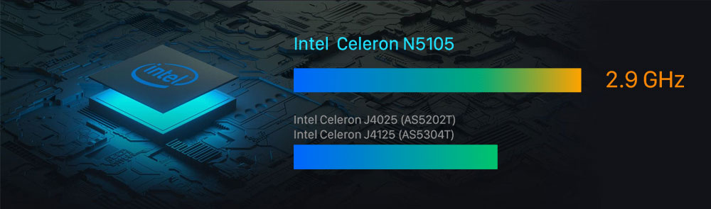 ASUSTOR 4diskli Celeron N5105 QC-4GB RAM-2-2.5GbE Nas Server AS5404T