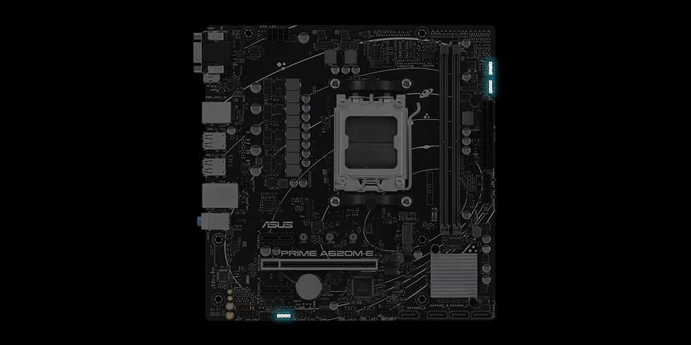 ASUS PRIME A620M-E-CSM DDR5 HDMI DP PCIE 4.0 AM5 mATX Kurumsal Anakart