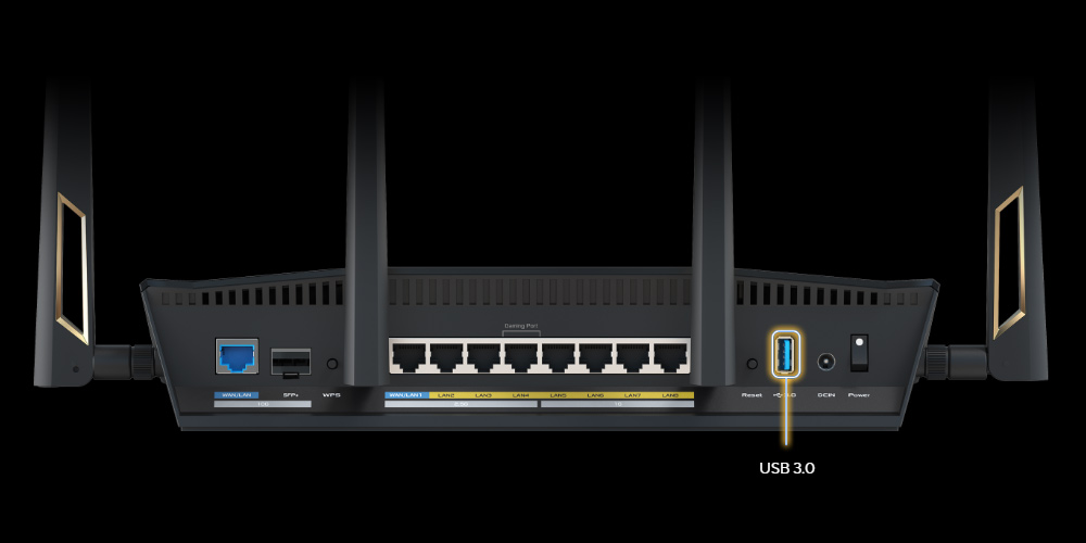 ASUS RT-BE88U WIFI7 BE7200 Gaming Router