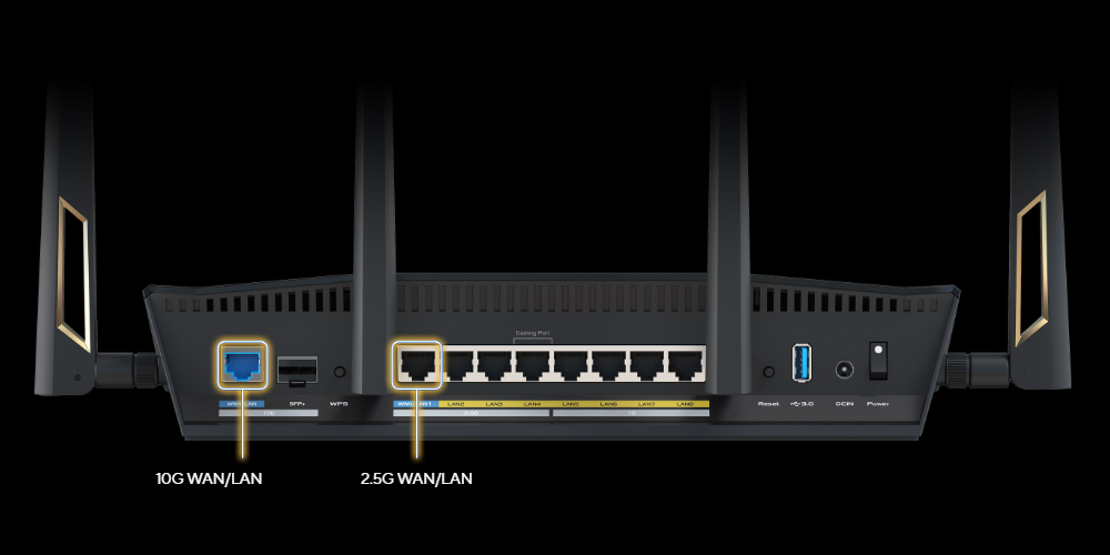 ASUS RT-BE88U WIFI7 BE7200 Gaming Router