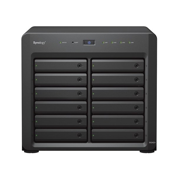 SYNOLOGY 12diskli Ryzen V1500B-4GB RAM-4-Gigabit Nas Server DS2422 PLUS ikinci görünüm