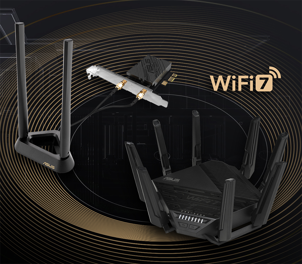 ASUS PCE-BE92BT BE9400 WIFI-7 PCIe Kablosuz Adaptör