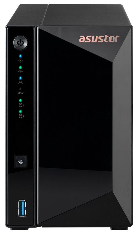 ASUSTOR 2diskli Realtek QC-2GB RAM-2.5GbE Nas Server AS3302T v2