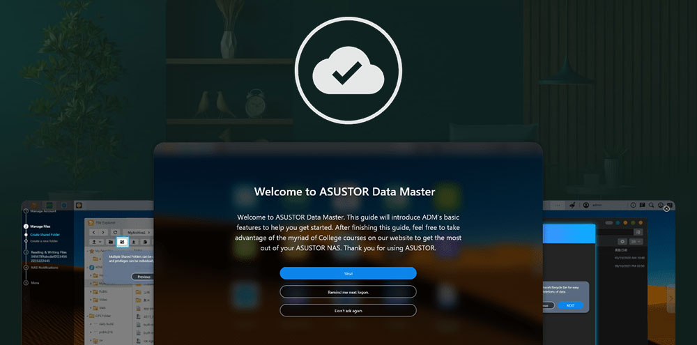 ASUSTOR 2diskli Realtek QC-2GB RAM-2.5GbE Nas Server AS3302T v2