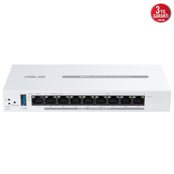 ASUS 8port Expertwıfı EBG19P Gigabit Vpn Router ikinci görünüm