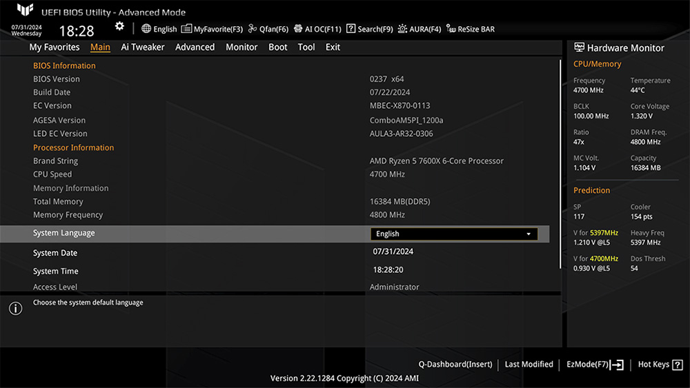 ASUS TUF GAMING X870-PLUS WIFI-7 DDR5 HDMI DP PCIE 5.0 AM5 ATX