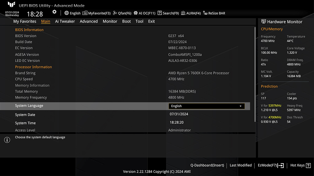 ASUS ROG STRIX X870E-E GAMING WIFI-7 DDR5 HDMI DP PCIE 5.0 AM5 ATX