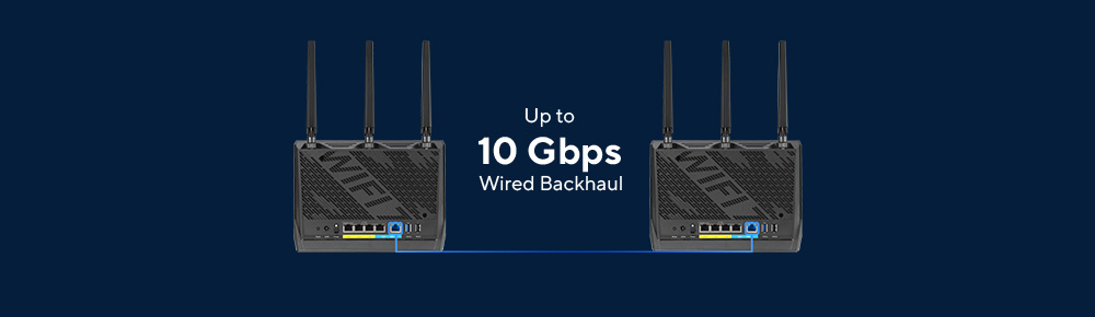 ASUS RT-BE86U Wıfı7 BE6800 Dual Band Router