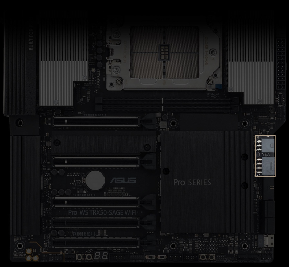 ASUS PRO WS TRX50 SAGE WIFI DDR5 ECC PCIE 4.0 TRX50 ATX