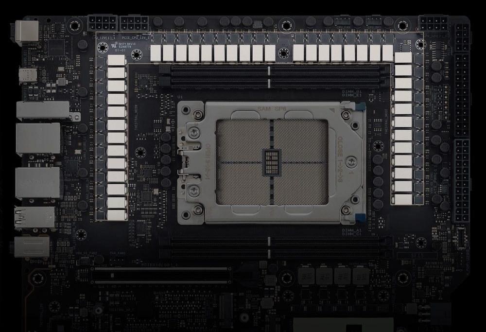 ASUS PRO WS TRX50 SAGE WIFI DDR5 ECC PCIE 4.0 TRX50 ATX