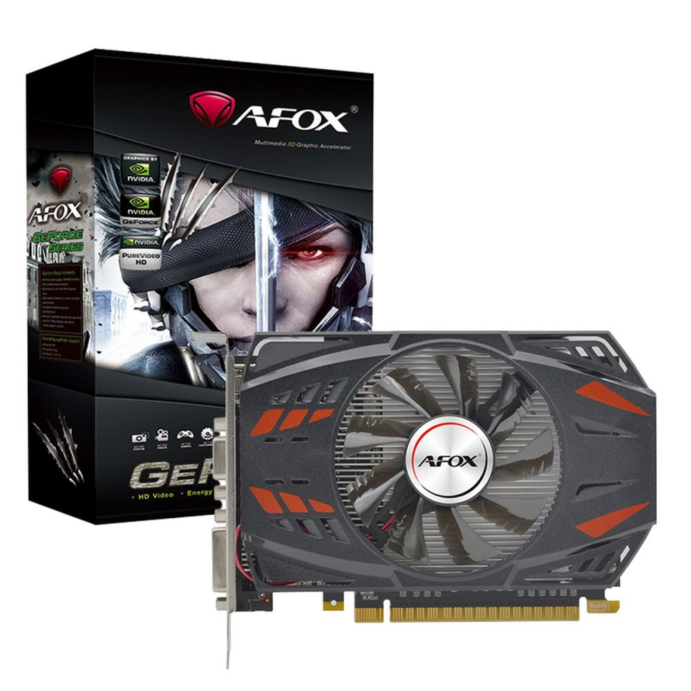 AFOX 2GB GT740 AF740-2048D5H3-V2 DDR5 128bit HDMI-DVI PCIE 2.0 ikinci görünüm