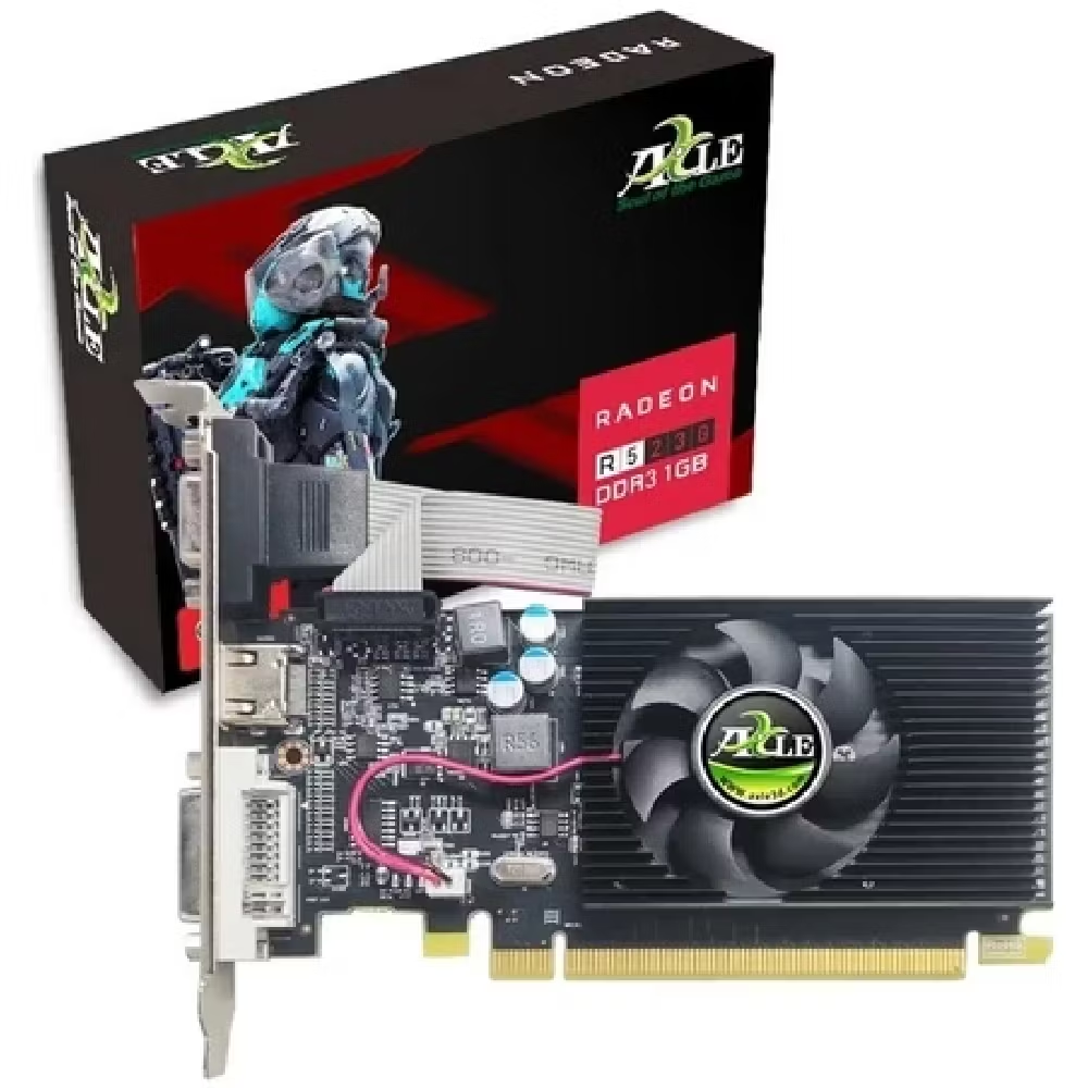 AXLE 1GB R5 230 1GD3P4CDIL DDR3 64bit HDMI-DVI PCIE 2.0 ikinci görünüm