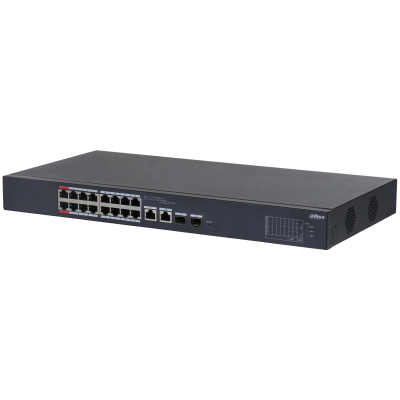 DAHUA 16port PoE 135w 2-SFP Gigabit Yönetilebilir Switch CS4218-16ET-135