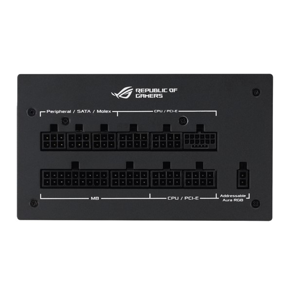 ASUS 1200W 80+ GOLD ROG STRIX 1200G AURA PCIE 5.0 Tam Modüler Power Supply