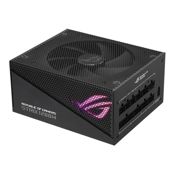 ASUS 1200W 80+ GOLD ROG STRIX 1200G AURA PCIE 5.0 Tam Modüler Power Supply ikinci görünüm