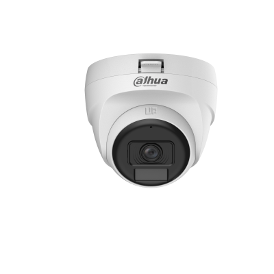 DAHUA 5MP Dome 2.8mm Analog Kamera Akıllı Hibrit Işıklı Sesli HAC-T1A51P-U-IL-A