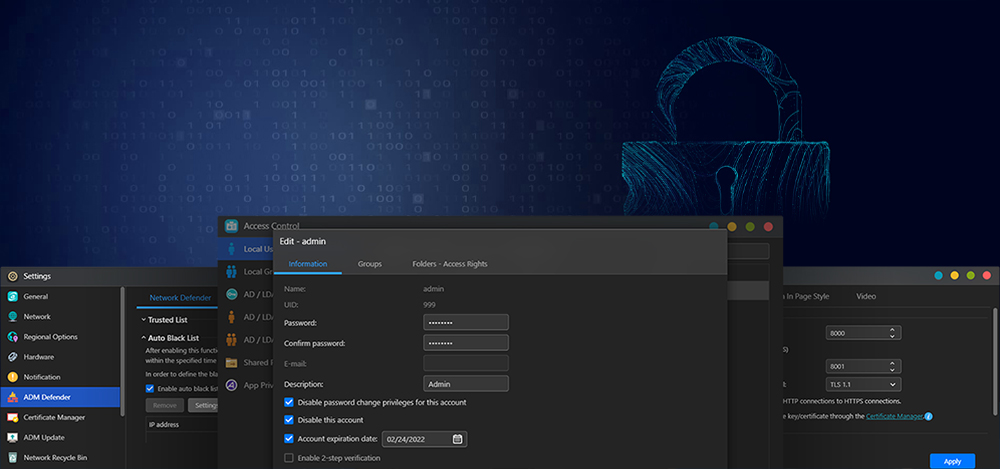 ASUSTOR 4diskli Realtek QC-2GB RAM-2.5GbE Nas Server AS3304T v2