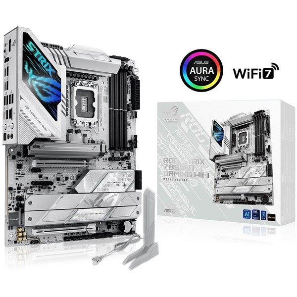 ASUS ROG STRIX Z890-A GAMING WIFI-7 DDR5 HDMI TYPE-C DP PCIE 5.0 1851p ATX ikinci görünüm
