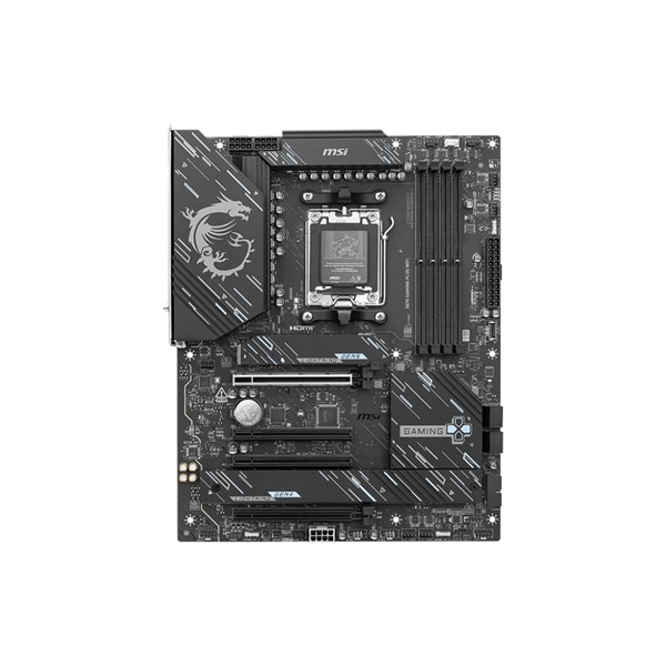 MSI X870 GAMING PLUS WIFI-7 DDR5 HDMI-USBC DP PCIe 16X v5.0 AM5 ATX ikinci görünüm