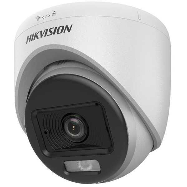 HIKVISION 5MP Dome 2.8mm ColorVu Analog Kamera Akıllı Hibrit Işıklı DS-2CE70KF0T-LPFS ikinci görünüm