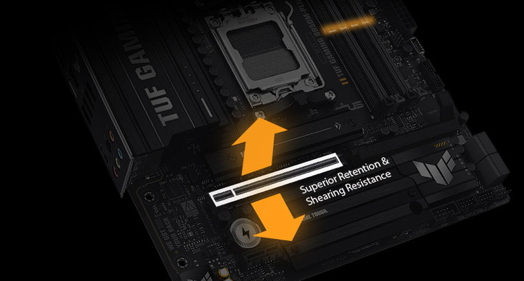 ASUS TUF GAMING B850M-PLUS WIF-7 DDR5 HDMI DP PCIE 5.0 AM5 mATX