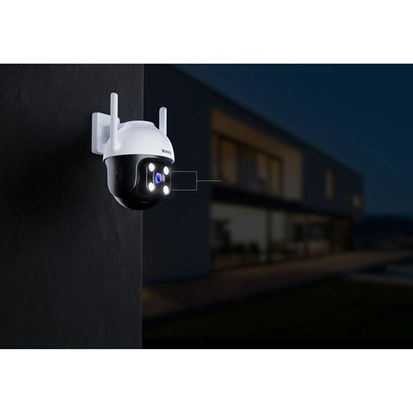 TENDA 4MP 4mm Wıfı Kablosuz IP Kamera Sesli CH7