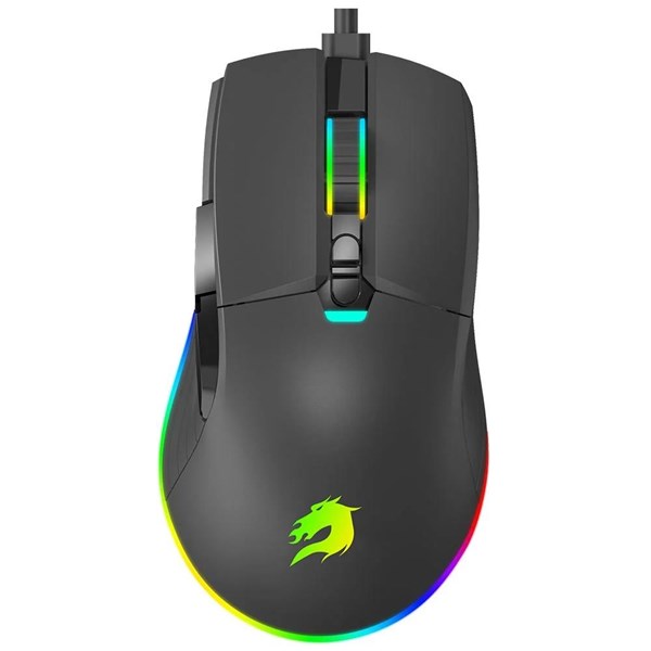 GAMEBOOSTER GB-M12B Kablolu USB 12800dpi Siyah Gaming Mouse ikinci görünüm