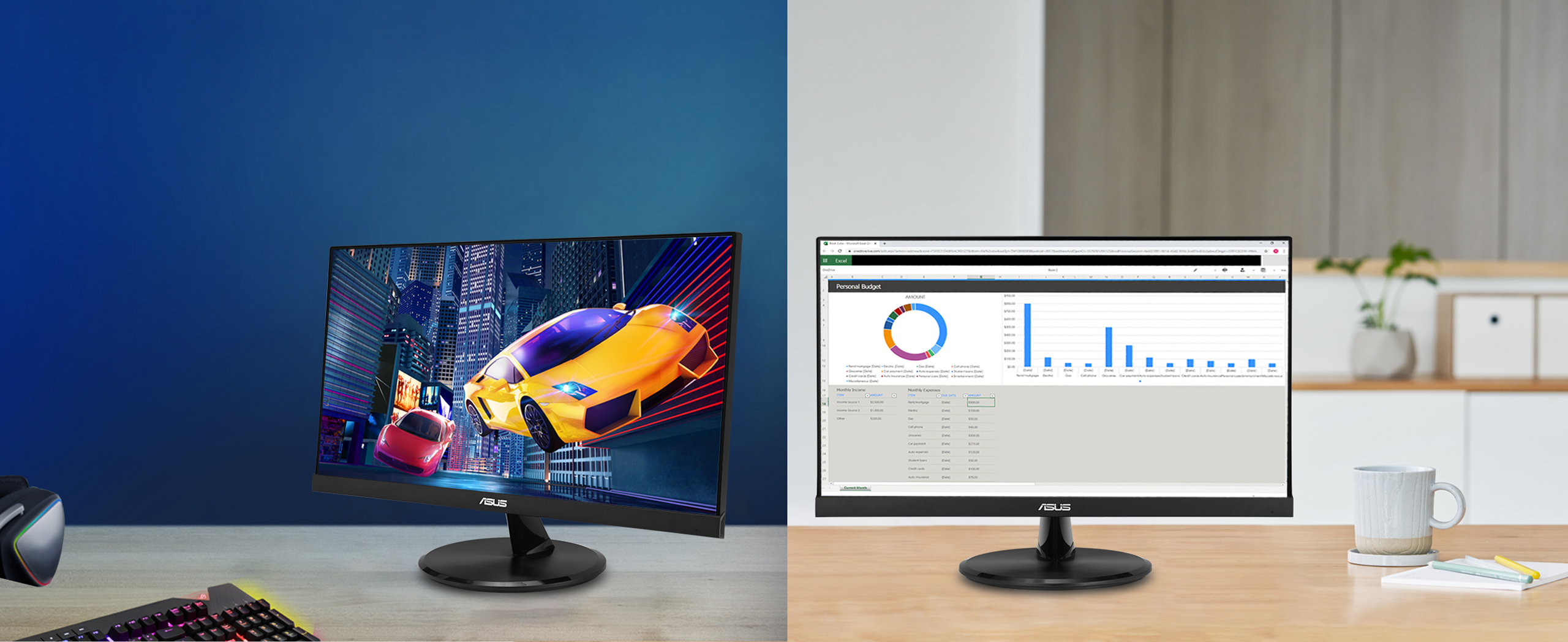 ASUS 21.5" IPS VP229HF 1MS 100hz HDMI EV Ofis Tipi Monitör (1920 X 1080)