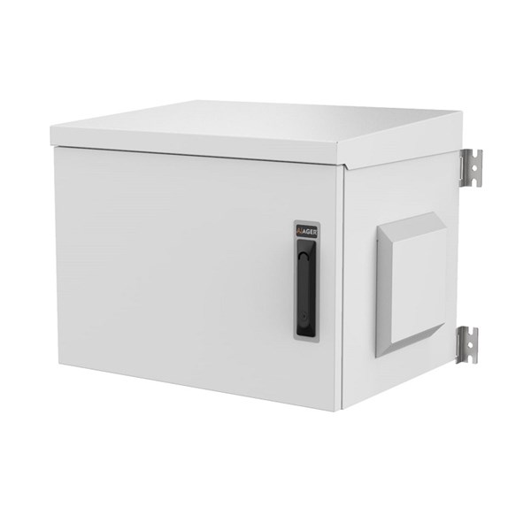 AGER 7U 600x450mm IP66 Dış Ortam Duvar Tipi Kabinet AG-OB07U6045B2-D-A-M1 Basic ikinci görünüm