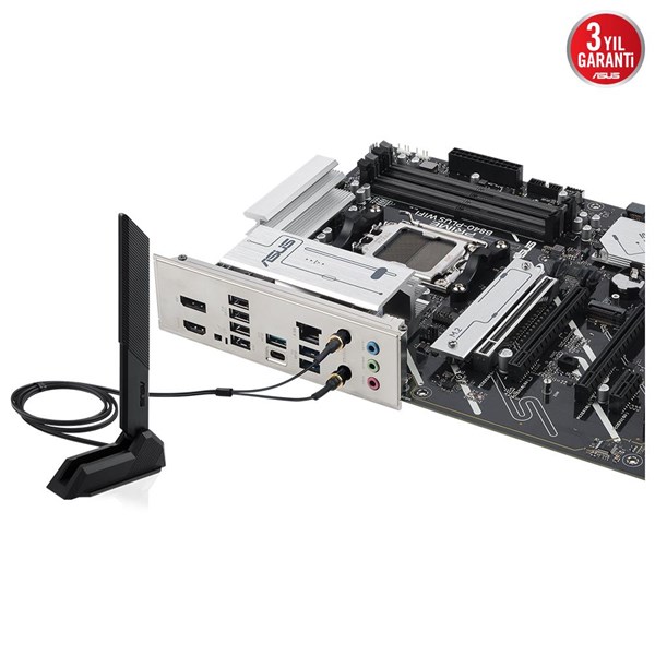 ASUS PRIME B840-PLUS WIFI-6E DDR5 HDMI DP PCIe 16X v4.0 AM5 mATX