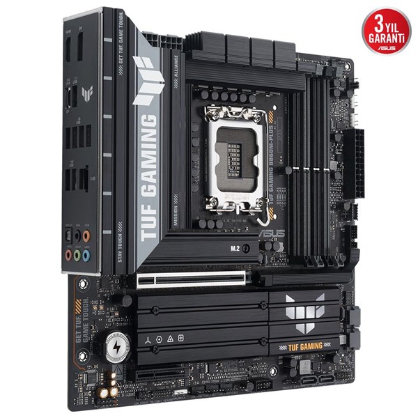 ASUS TUF GAMING B860M-PLUS DDR5 HDMI DP PCIE 5.0 1851p mATX