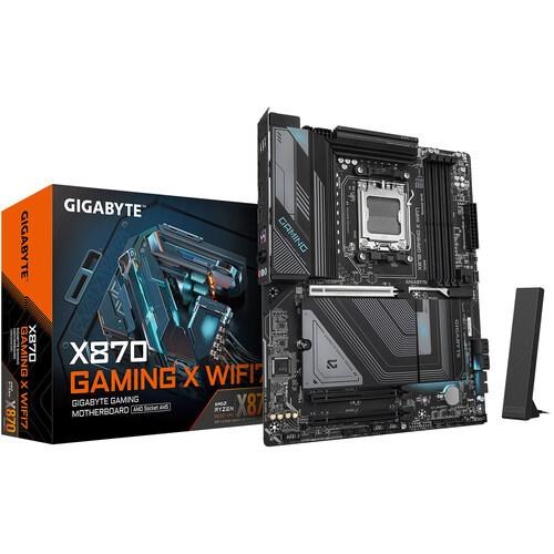 GIGABYTE X870 GAMING X WIFI-7 DDR5 HDMI DP PCIe 16X v5.0 AM5 ATX ikinci görünüm